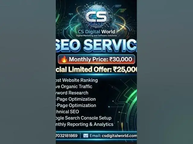 Video thumbnail for Grow Your Business With Smart Digital Solutions!#DigitalMarketing #ITSolutions #WebDevelopment #SEO