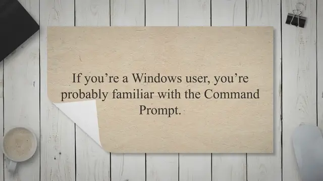 Video thumbnail for How to List Files in Command Prompt