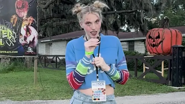 'Video thumbnail for Getting TERRIFIED at Sir Henry's Haunted Trail! | Media Preview First Look & Scares'