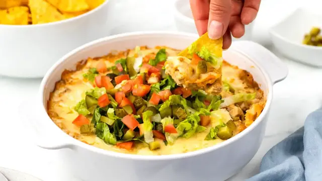 Video thumbnail for The Ultimate Cheeseburger Dip Recipe