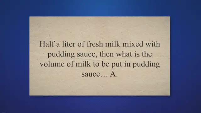 Video thumbnail for Conversion of units – problems and solutions