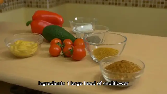 Video thumbnail for Cauliflower Rice Recipe