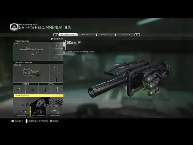 Video thumbnail for Call of Duty: Infinite Warfare - Operation Deep Execute: Audrey MaCallum Briefing & Loadout FHR, NV4