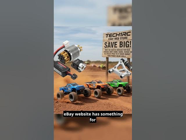Video thumbnail for link in Bio!  eBay.com/inf/tech1rc          #rc #ebay #rccar