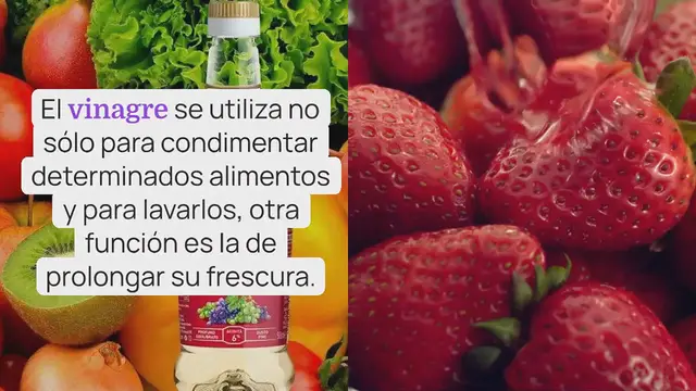 'Video thumbnail for Si remojas estos alimentos en vinagre te durarán un mes entero'