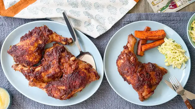 Video thumbnail for Applesauce Barbecue Chicken Recipe