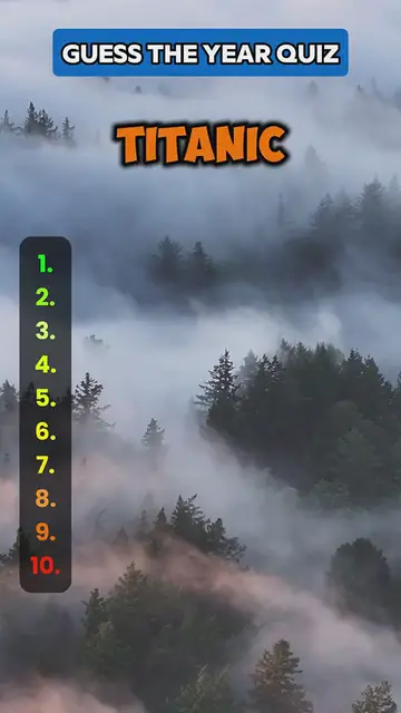 Video thumbnail for Guess the year of these events