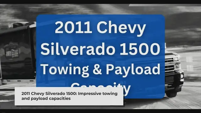 Video thumbnail for 2011 Chevy Silverado 1500 Towing Capacity and Payload (with Charts)