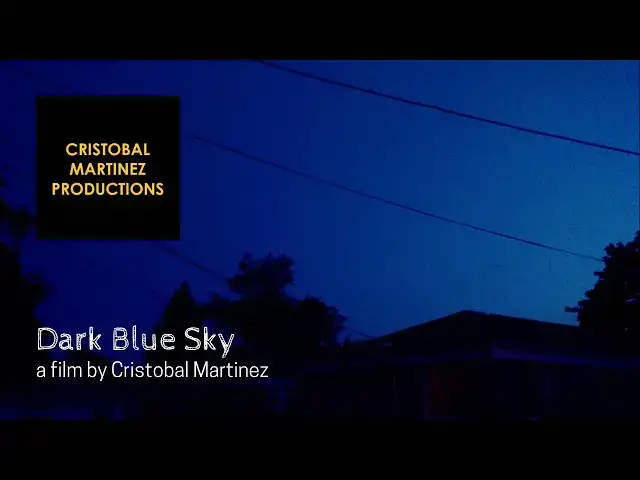 'Video thumbnail for Dark Blue Sky (2021) | Experimental Short Film'