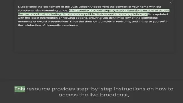 Video thumbnail for comprehensive streaming guide. This resource provides step-by-step instructions on how to access the live broadcast, including details on compatible devices and streaming platforms. Stay updated with the latest information on viewing opti