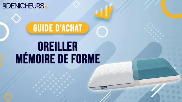 Video thumbnail for 👓 MEILLEUR OREILLER À MÉMOIRE DE FORME (2022) - Comparatif & Guide d'achat