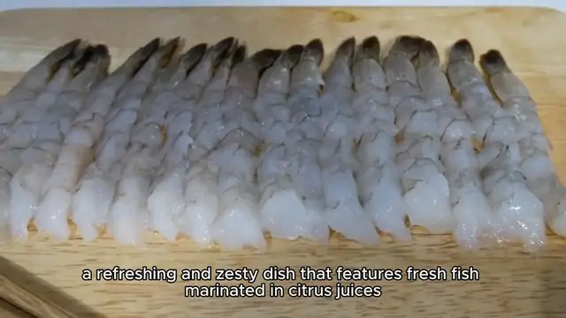 Video thumbnail for peruvian ceviche recipe