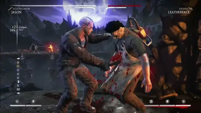 'Video thumbnail for Mortal Kombat X - Jason (Slasher) Combo'