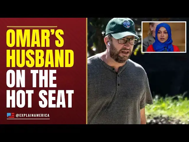 Video thumbnail for Ilhan Omar's Husband Breaks Silence, Drops Bombshell After Raid - 'My Wife ...'