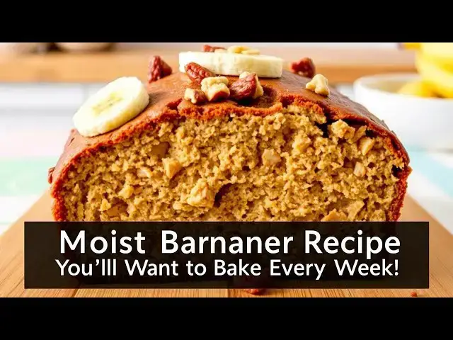 'Video thumbnail for 🍌 “Moist Banana Bread Recipe You’ll Want to Bake Every Week!'