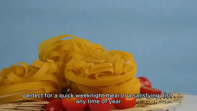 'Video thumbnail for pesto pasta recipe'
