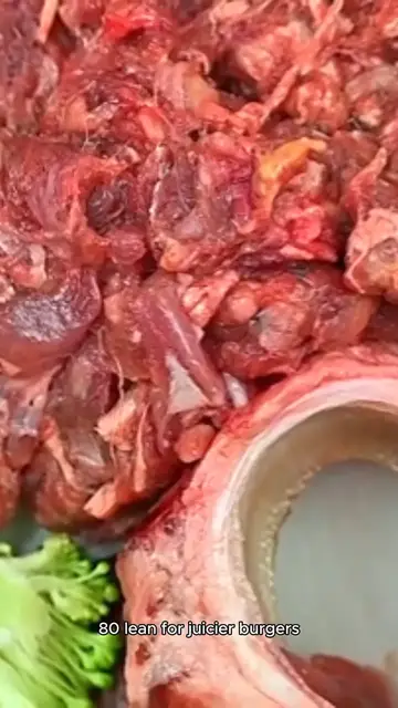 Video thumbnail for burger patty recipe