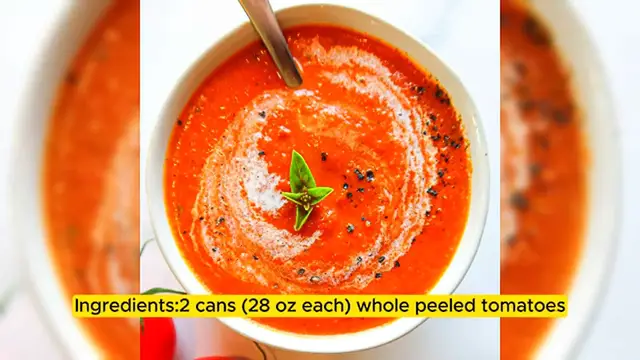 Video thumbnail for Velvety Slow Cooker Tomato Basil Bliss