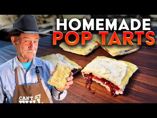 'Video thumbnail for Better Than Store Bought Homemade Pop Tarts! Brown Sugar Cinnamon and Cherry from Scratch'