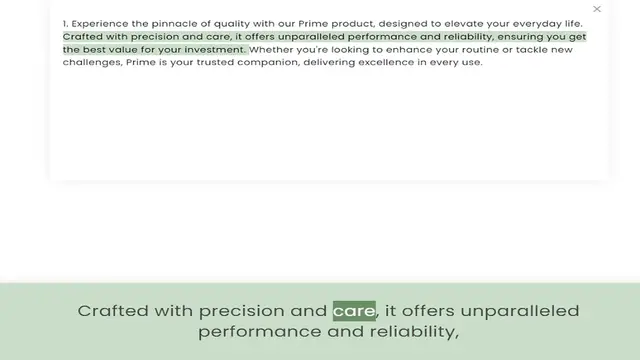 Video thumbnail for Crafted with precision and care, it offers unparalleled performance and reliability, ensuring you get the best value for your investment. Whether you're looking to enhance your routine or tackle new challenges, Prime is your trusted compa