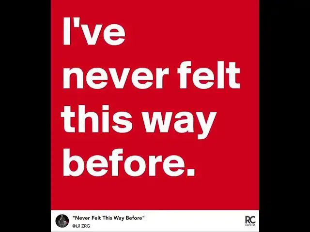 Video thumbnail for Never Felt This Way Before