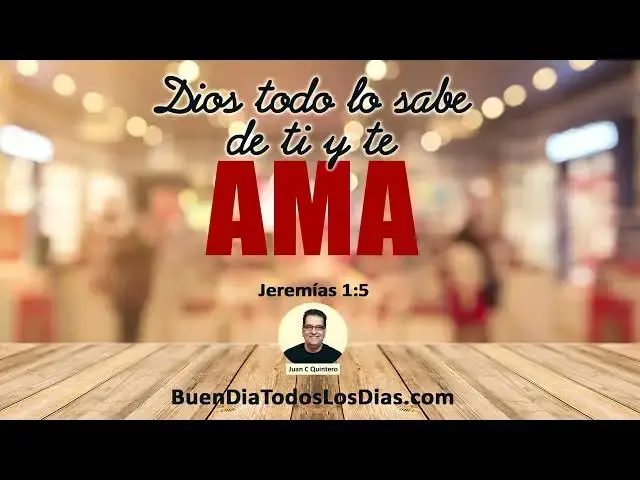 'Video thumbnail for Conocidos y amados por Dios'