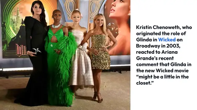 Video thumbnail for Kristin Chenoweth on Glinda's Closet