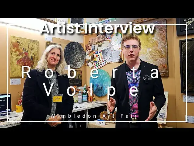 Video thumbnail for Roberta Volpe Artist Interview | Wimbledon Art Fair