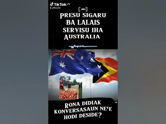 Video thumbnail for ATENSAUN⁉️Presu Standarte ba Sigaru-Pulsa nian Sekarik Interese ba Lalais Servisu iha Australia? 🦘