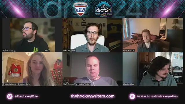 Video thumbnail for 2024 NHL Mock Draft - Canadiens Select Tij Iginla 5th Overall