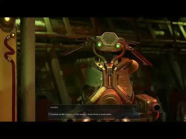 'Video thumbnail for The Outer Worlds 2 - A Healthy Improvement: Talk To Valorie About Lockboxes (Gives Decryption Key)'