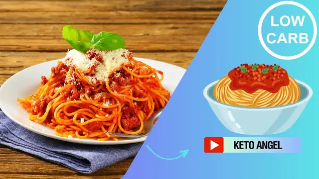 Video thumbnail for Low carb spaghetti recipe: video blog