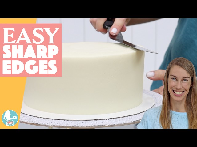 Video thumbnail for How to Get SHARP EDGES on Cakes
