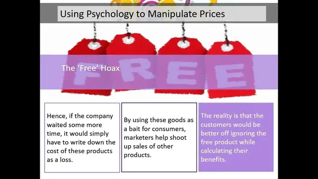 'Video thumbnail for How to Use Psychology to Manipulate Prices'