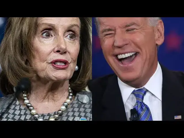 Video thumbnail for Biden Gets Revenge On Pelosi After Her Accident - This Is Vicious