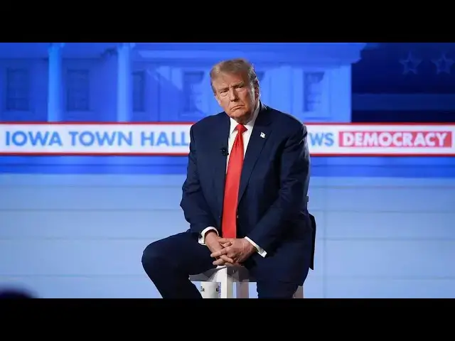 Video thumbnail for 'Maybe That's Good' - Trump Drops Bombshell Ahead Of Iowa Caucus