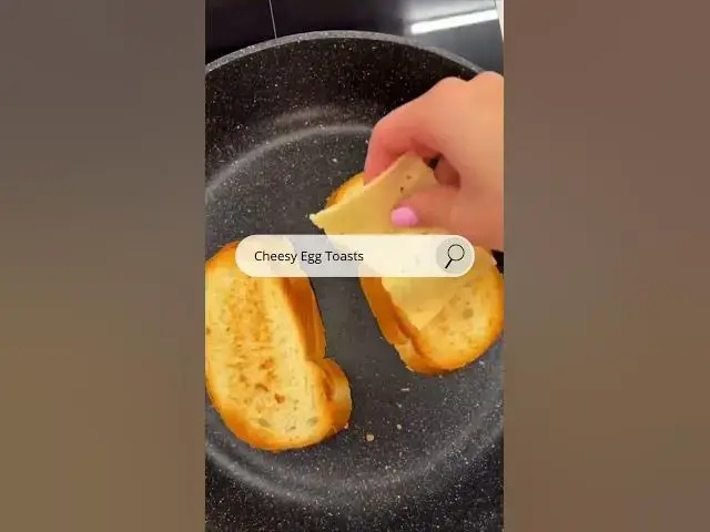 Video thumbnail for Easy Egg & Cheese Toasts 10 Minute Breakfast Idea