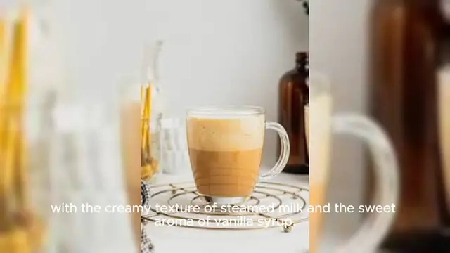 Video thumbnail for Vanilla Latte - Espresso with steamed milk