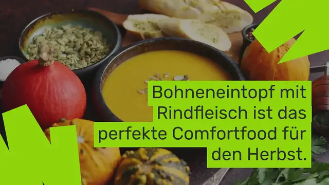 Video thumbnail for Bohneneintopf mit Rindfleisch