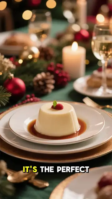 'Video thumbnail for Christmas panna cotta'
