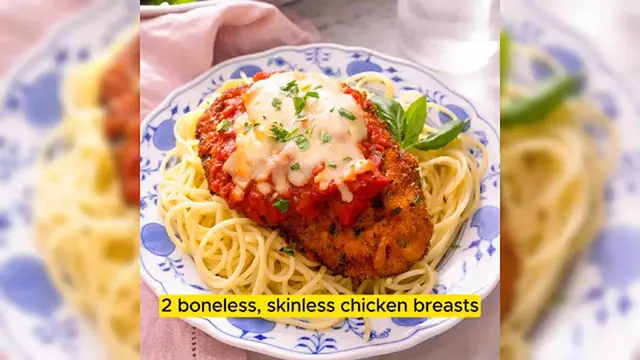Video thumbnail for Homestyle Chicken Parmesan