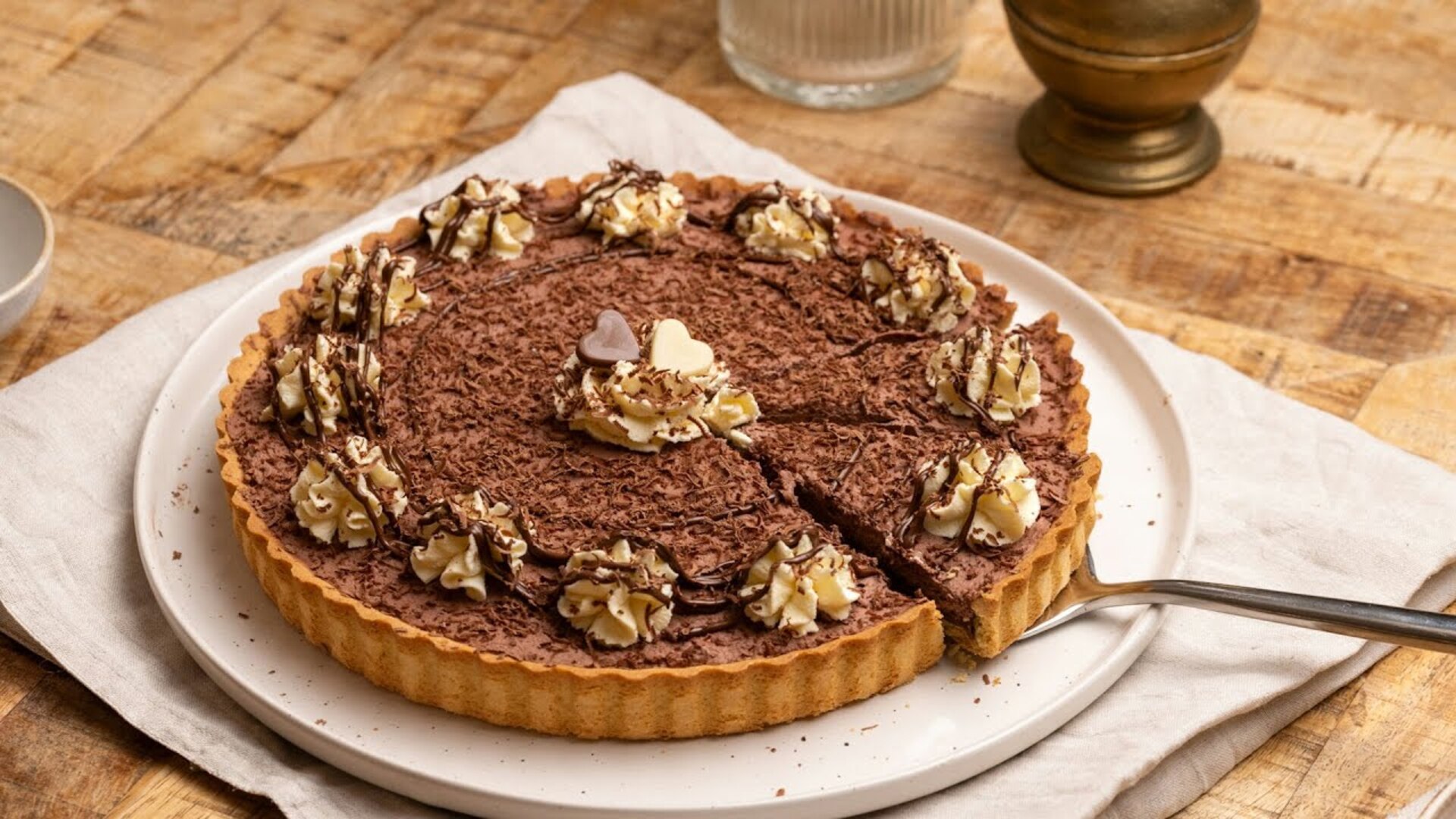 Video thumbnail for 3-Ingredient Nutella Cream Pie Recipe