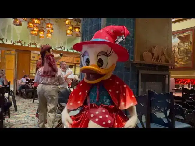 'Video thumbnail for Clarabelle’s Enchanted Halloween Dinner | Storytellers Cafe at the Grand Californian Hotel & Spa 4K'