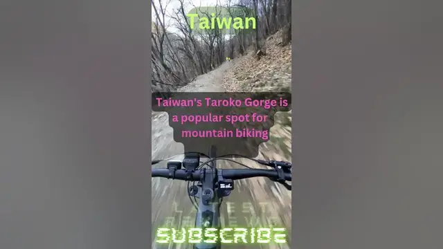Video thumbnail for Mountain Biking in Taiwan's Thrilling Taroko Gorge | Ultimate Adventure for Enthusiasts