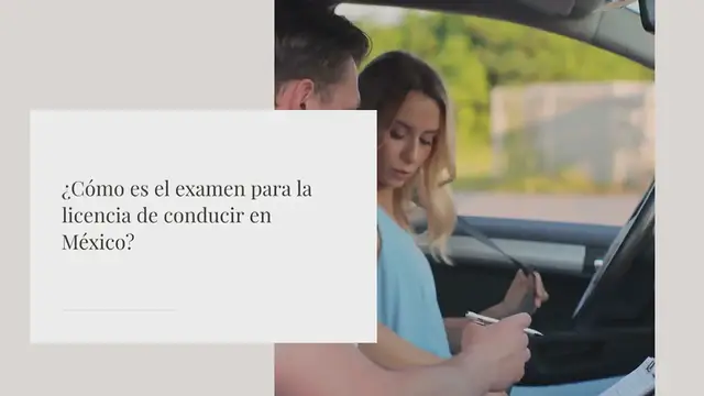 Video thumbnail for ¿Cómo es el examen para la licencia de conducir en México?