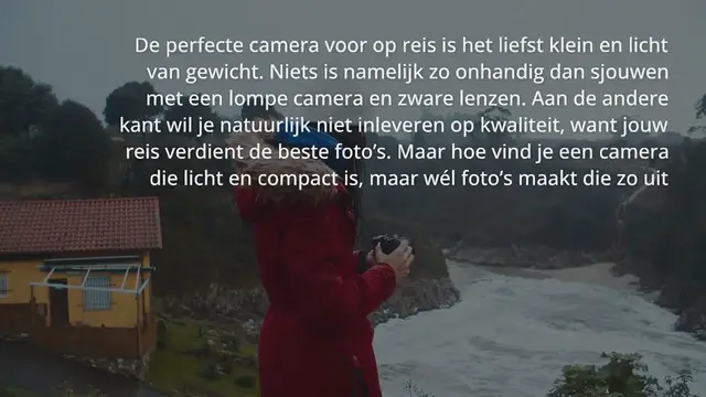 Video thumbnail for PERFECTE REISBUDDY: DE CANON EOS M50 SYSTEEMCAMERA