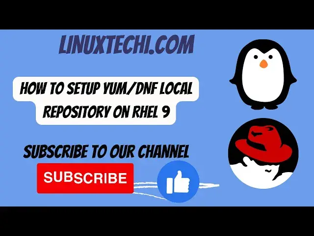Video thumbnail for How to Setup Yum/DNF Local Repository on RHEL 9 Step-by-Step