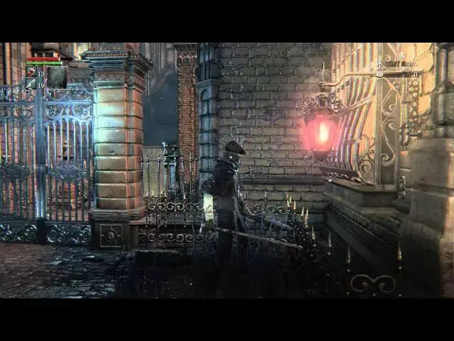 Video thumbnail for Bloodborne - Central Yharnam: 1st Light Lamp Details / Tutorial & Gilbert (NPC) Chat Sequence PS4