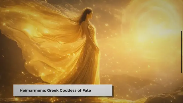 Video thumbnail for Heimarmene: The Greek Goddess of Fate