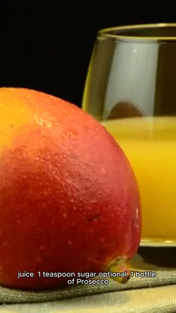 Video thumbnail for bellini recipe